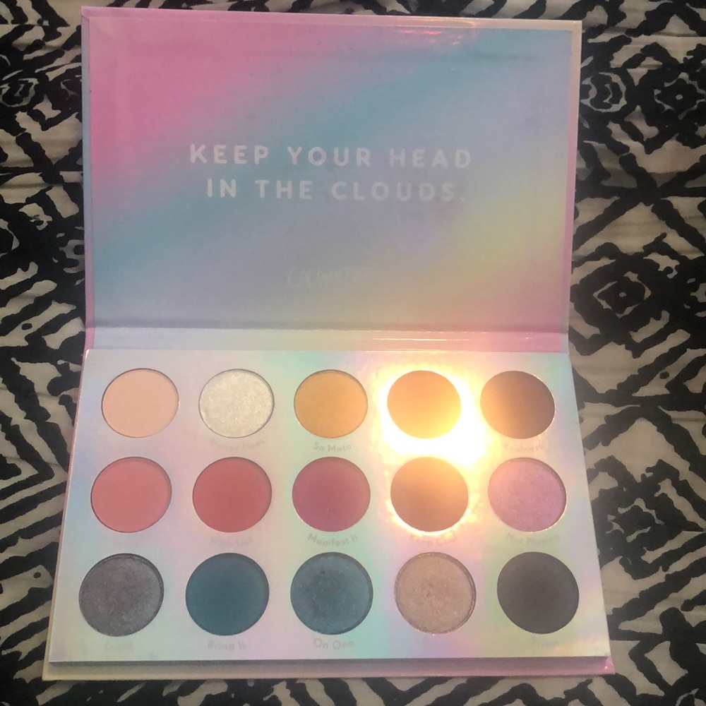 Colourpop chasing rainbows palette